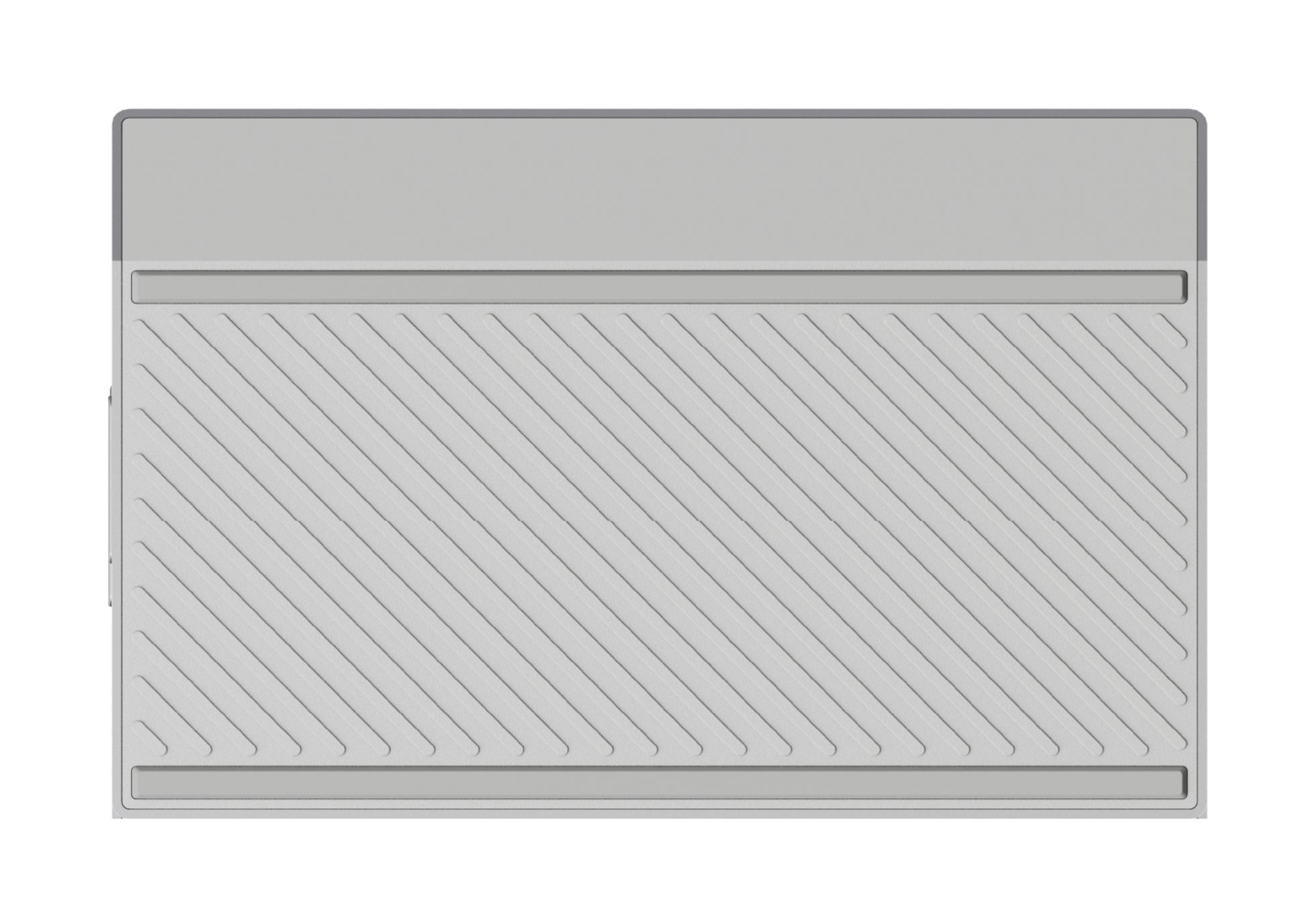 Oxtak device in Silver, angle 2